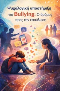 Ψυχολογική υποστήριξη για bullying: Ο δρόμος προς την επούλωση